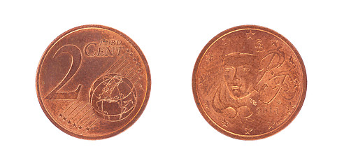 Image showing 2 Euro cent coin