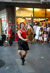 Image showing Busker festival