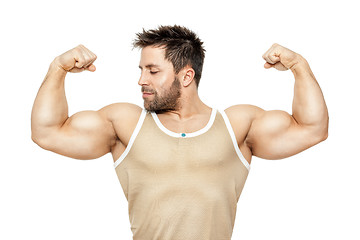 Image showing bodybuilding man