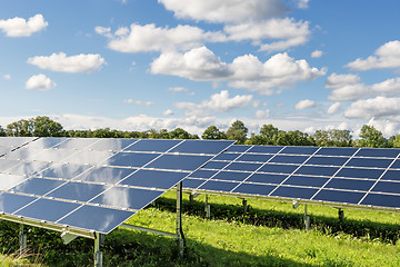 Image showing Solar Panel field