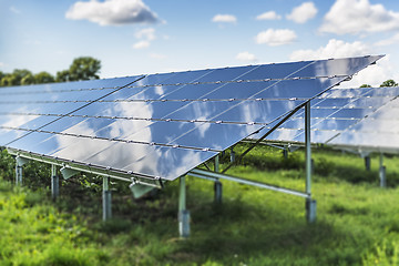 Image showing Solar Panel Field