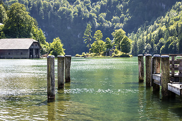 Image showing Lake Koenigssee