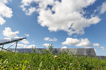 Image showing Solar Panel Field