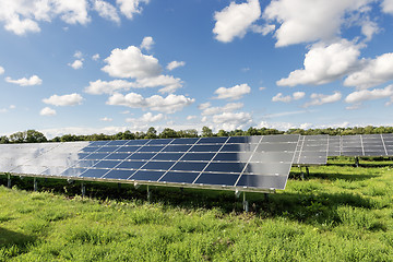 Image showing Solar Panel Field