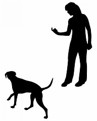 Image showing Dog Training (Obedience): Command: Come!