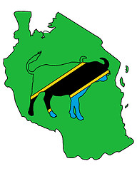 Image showing Tanzania buffalo 