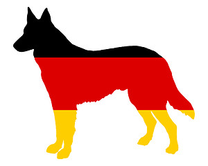 Image showing German shepherd 