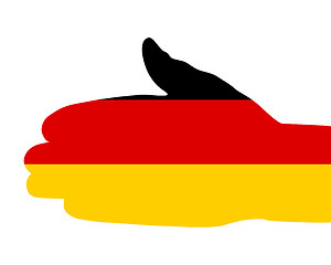 Image showing German handshake