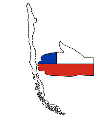 Image showing Welcome to Chile 