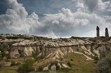 Image showing Rock formations of Cappadocia