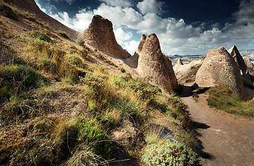 Image showing Rock formations of Cappadocia