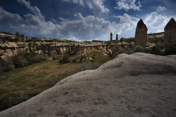 Image showing Rock formations of Cappadocia