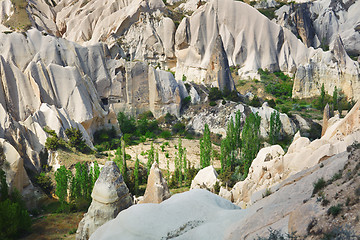 Image showing Rock formations of Cappadocia