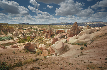 Image showing Rock formations of Cappadocia