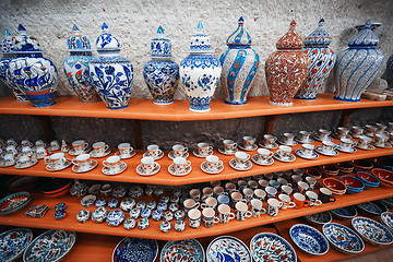 Image showing Ceramic art shop