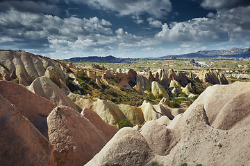 Image showing Rock formations of Cappadocia