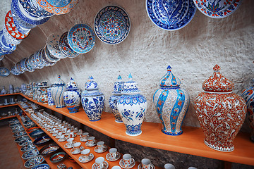 Image showing Ceramic art shop