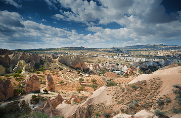 Image showing Rock formations of Cappadocia