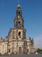 Image showing Dresden Hofkirche