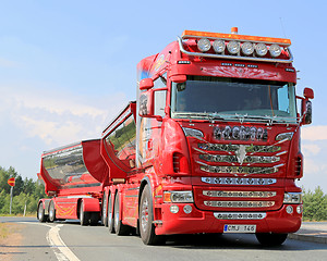 Image showing Show Truck Scania R480 Big Chief in Lempaala, Finland