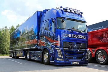 Image showing Volvo Show Truck of Loni Gmbh in Finland