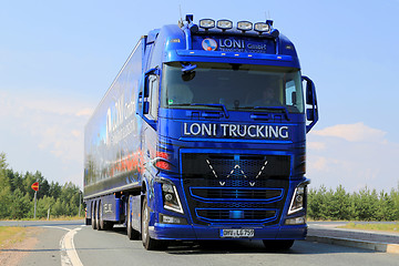 Image showing Volvo Show Truck of Loni Gmbh in Lempaala, Finland