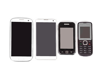 Image showing collection of cell phones