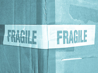 Image showing Fragile picture