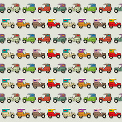 Image showing Car Seamless Wallpaper