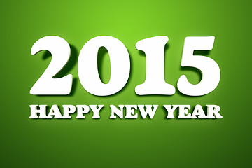 Image showing 2015 Happy New Year