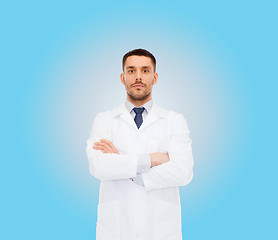 Image showing male doctor in white coat