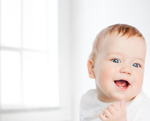 Image showing smiling little baby