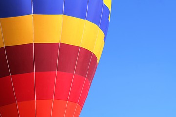 Image showing Colorful dirigible