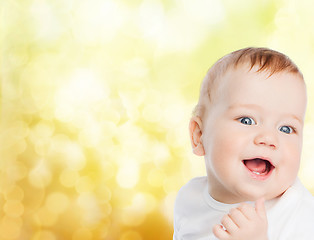 Image showing smiling little baby