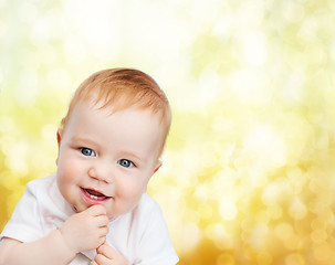 Image showing smiling little baby