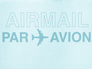 Image showing Airmail picture