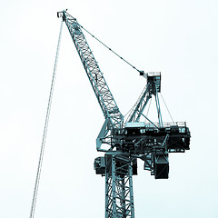 Image showing A crane