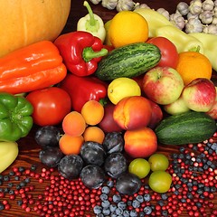 Image showing Fruits and vegetables