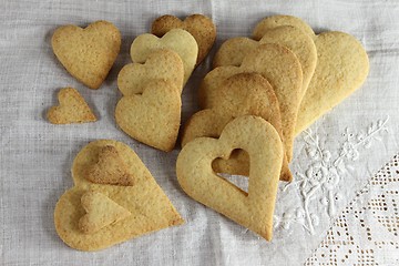 Image showing Shortbread cookies