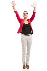 Image showing Happy businesswoman