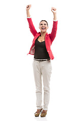 Image showing Happy businesswoman