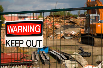 Image showing Demolished building