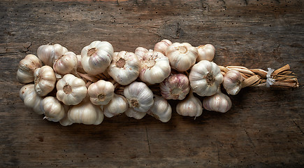 Image showing bunch of garlic