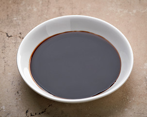 Image showing bowl of balsamic vinegar