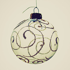 Image showing Retro look Baubles