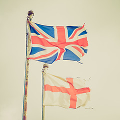 Image showing Retro look UK Flag