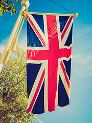 Image showing Retro look UK Flag