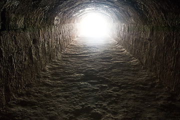 Image showing Light in the end of the tunnel