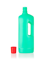 Image showing Plastic bottle cleaning-detergent