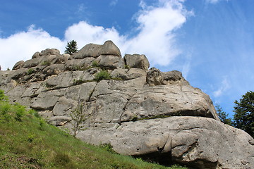 Image showing view to Carpathian mountains